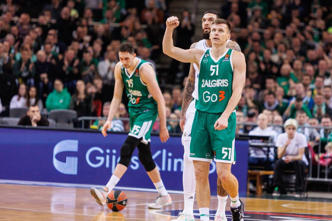 Eurolyga: Kauno „Žalgiris“ – Madrido „Real“