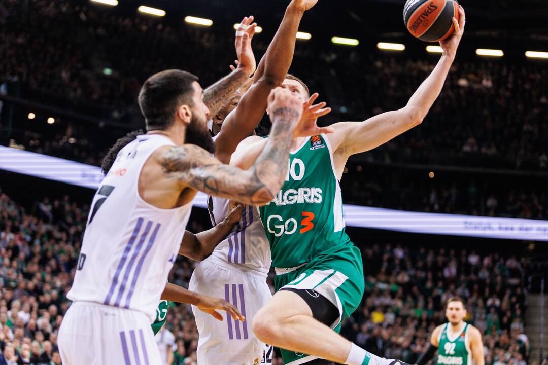 Eurolyga: Kauno „Žalgiris“ – Madrido „Real“