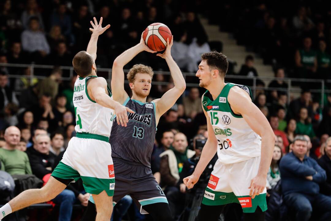 Karaliaus Mindaugo taurė:  „Wolves“  – „Žalgiris“ 79:95