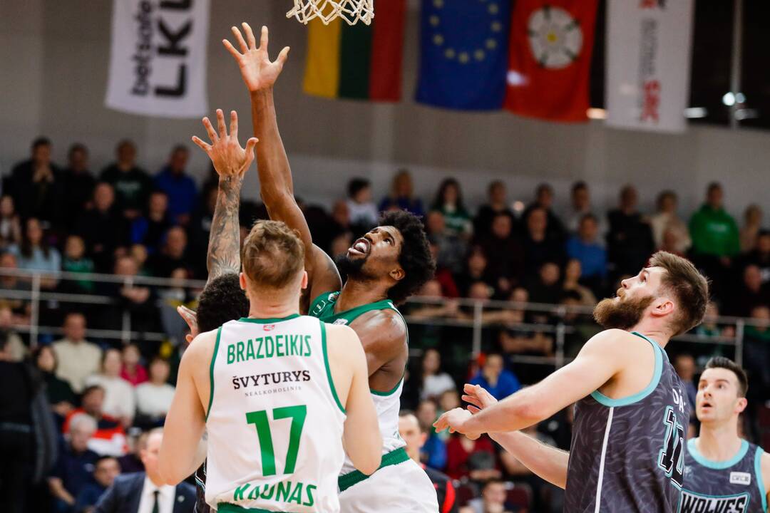 Karaliaus Mindaugo taurė:  „Wolves“  – „Žalgiris“ 79:95