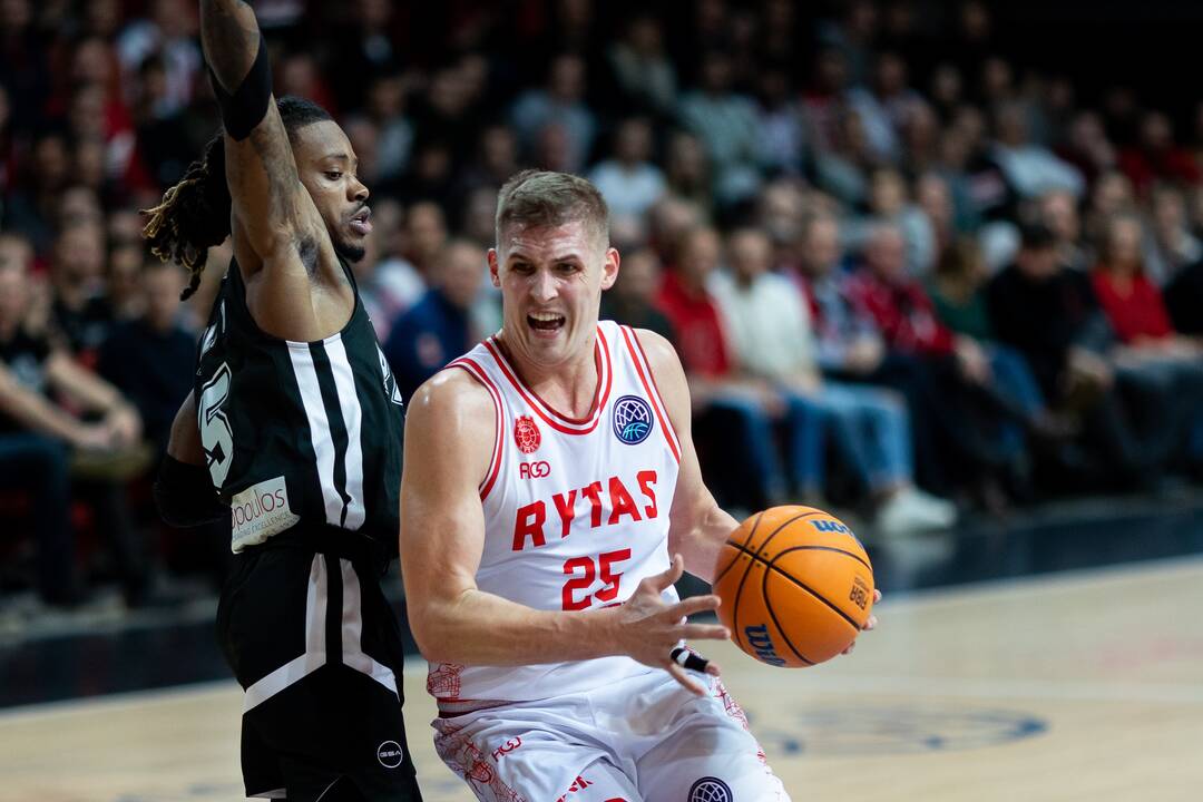 FIBA Čempionų lyga: Vilniaus „Rytas“ – Salonikų PAOK 85:62