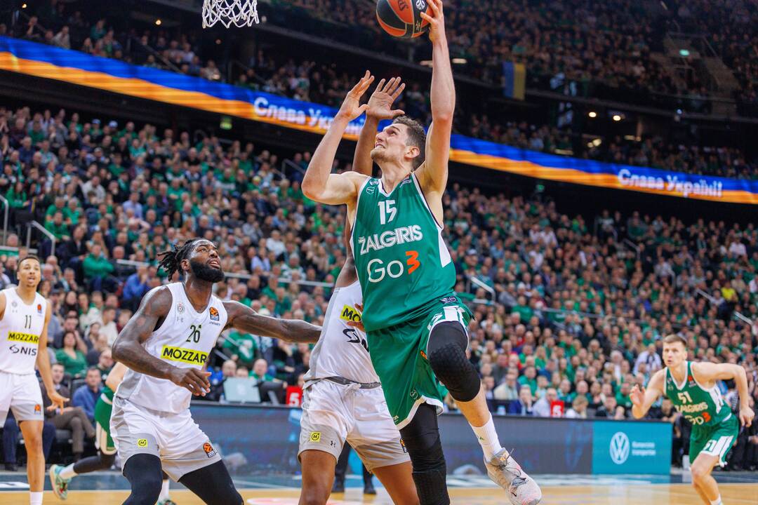 Eurolyga: Kauno „Žalgiris“ – Belgrado „Partizan“ 74:88