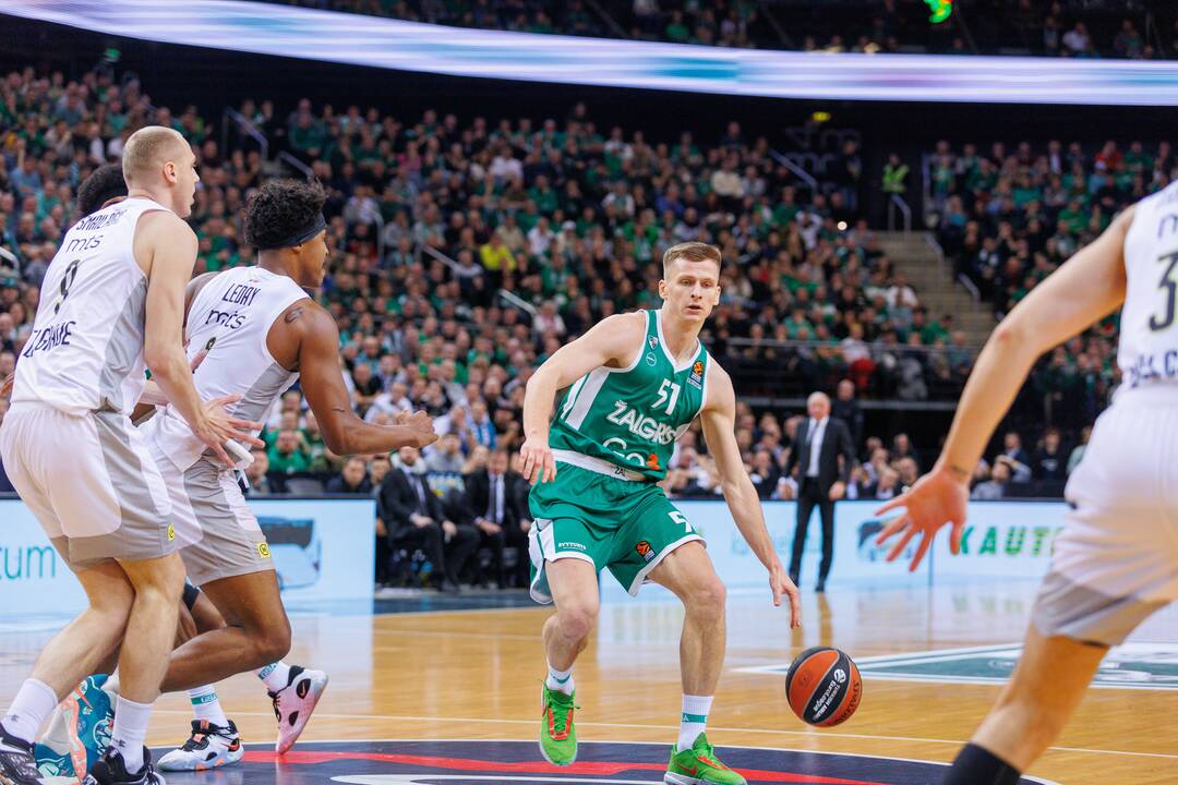 Eurolyga: Kauno „Žalgiris“ – Belgrado „Partizan“ 74:88