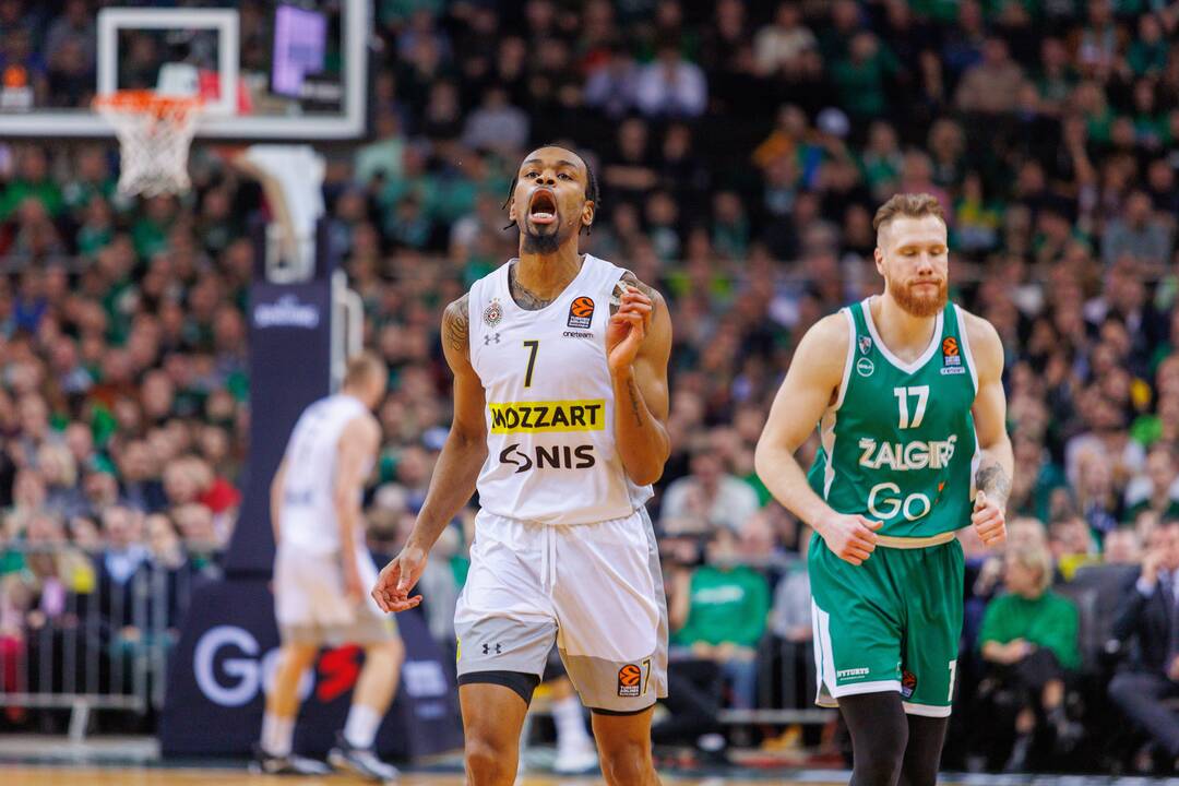 Eurolyga: Kauno „Žalgiris“ – Belgrado „Partizan“ 74:88