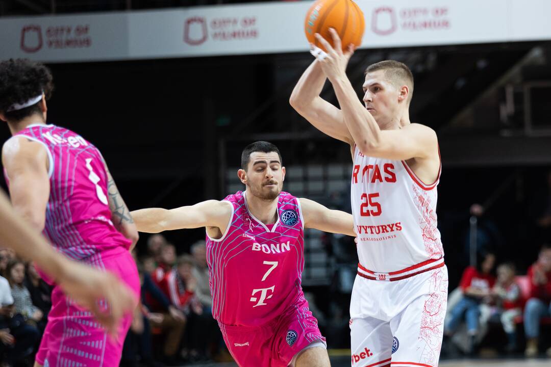 FIBA Čempionų lyga: Vilniaus „Rytas“ – Bonos „Telekom Baskets“ 79:86