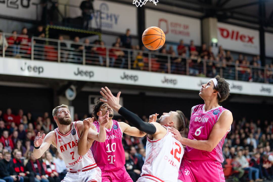 FIBA Čempionų lyga: Vilniaus „Rytas“ – Bonos „Telekom Baskets“ 79:86