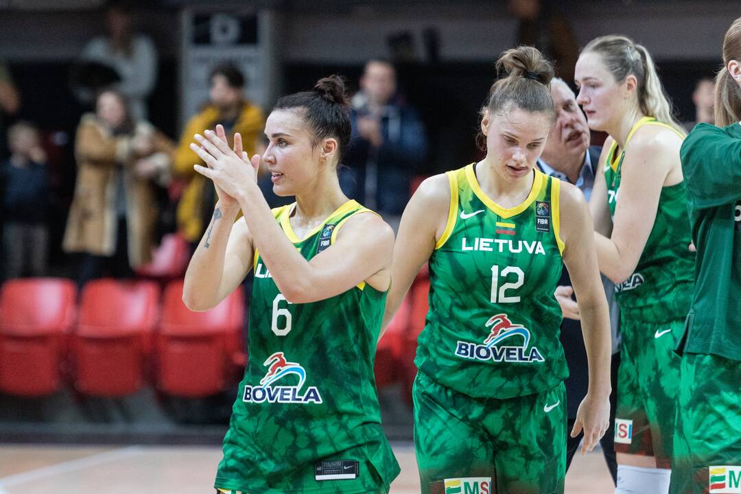 Europos moterų krepšinio čempionato atranka: Lietuva – Prancūzija 75:83