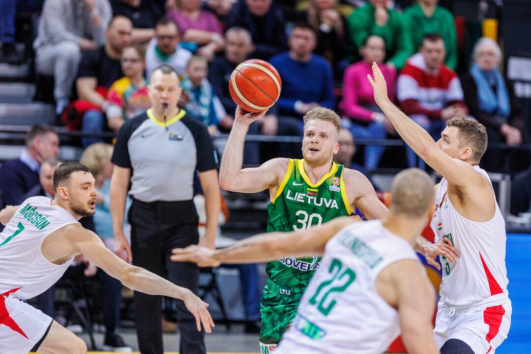 Pasaulio krepšinio čempionato atranka: Lietuva – Vengrija 89:64