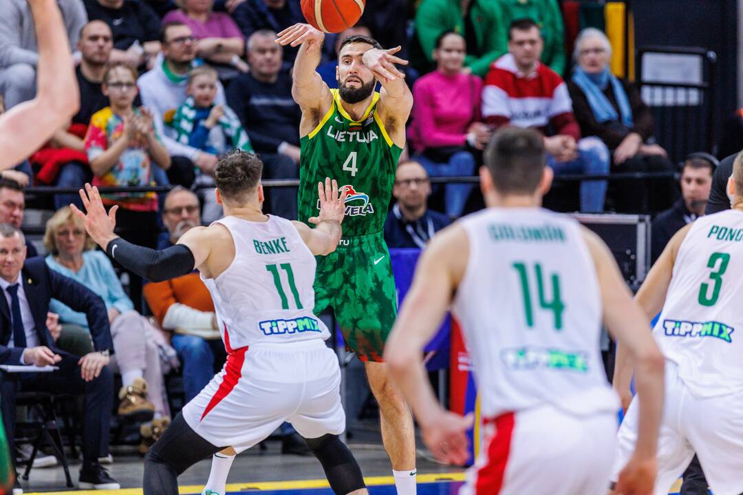 Pasaulio krepšinio čempionato atranka: Lietuva – Vengrija 89:64