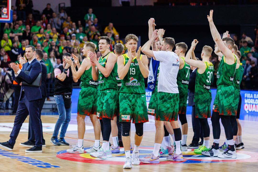 Pasaulio krepšinio čempionato atranka: Lietuva – Vengrija 89:64