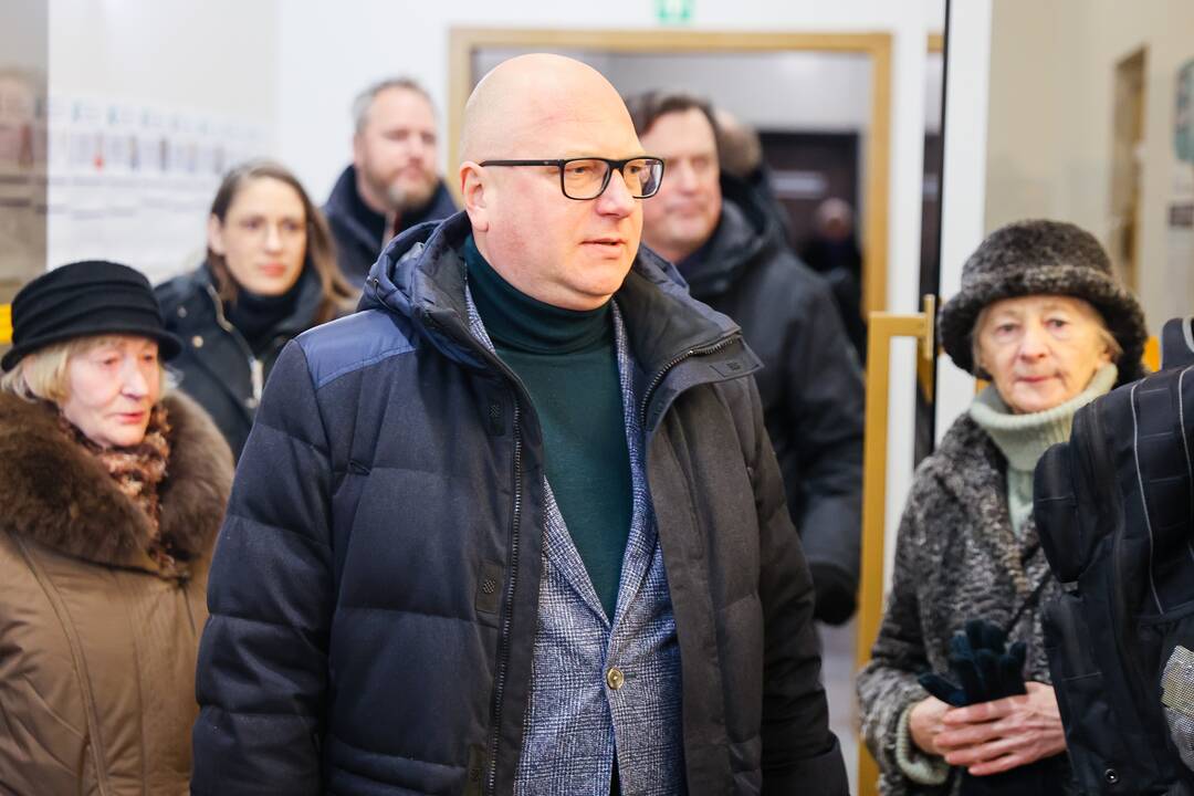 V. Juozapaitis iš anksto balsuoja savivaldos rinkimuose