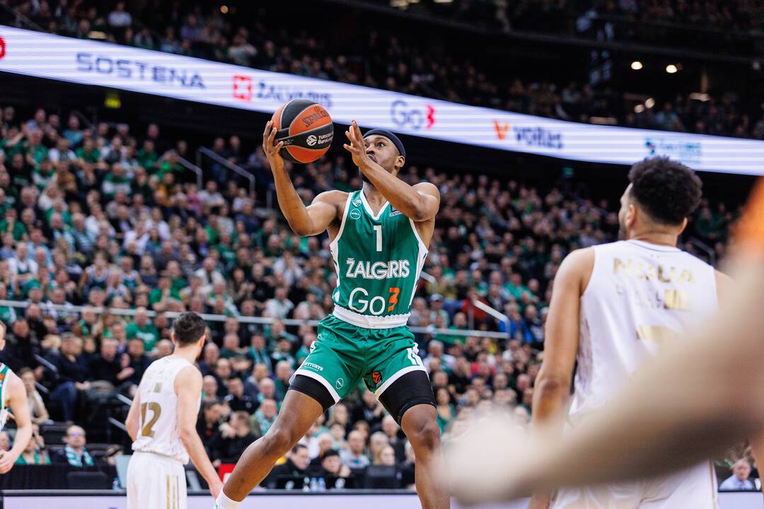 Eurolyga: Kauno „Žalgiris“ – Vilerbano ASVEL 85:67