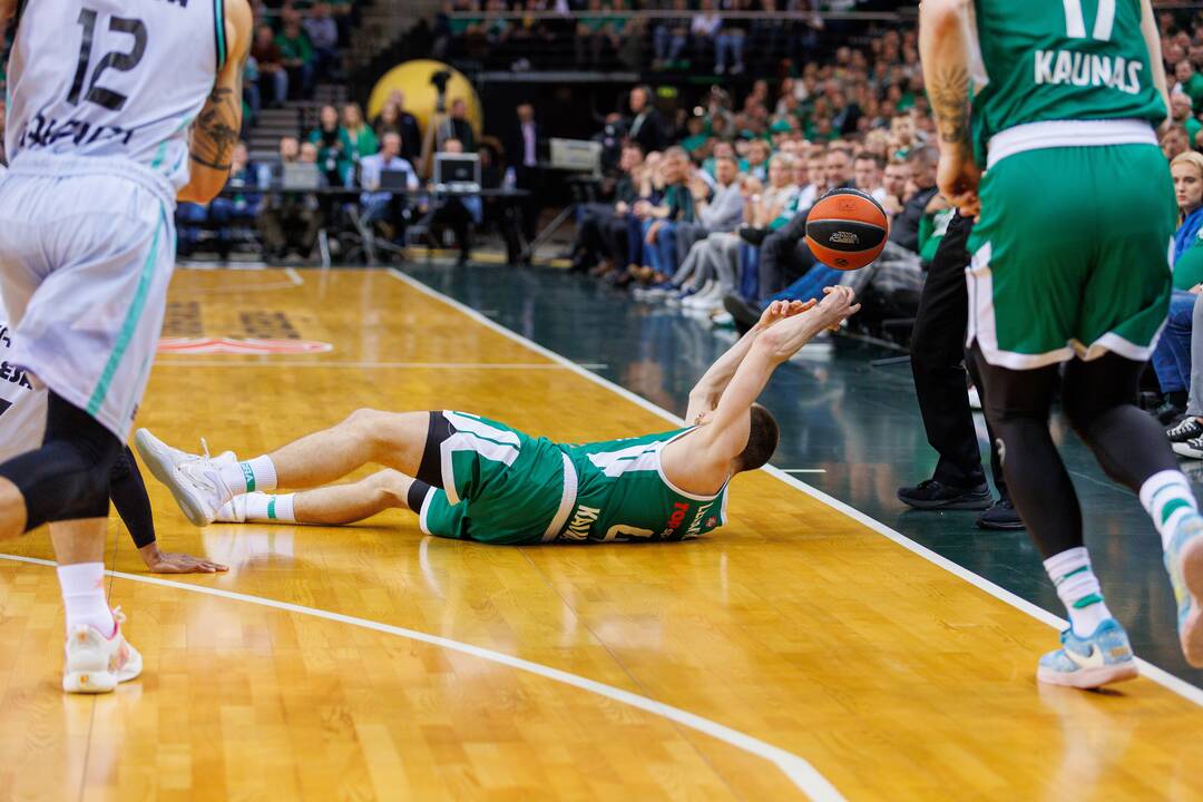 Eurolyga: Kauno „Žalgiris“ – Valensijos „Basket“ 95:74