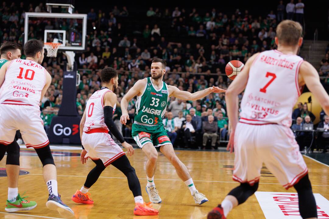 LKL: Kauno „Žalgiris“ – Vilniaus „Rytas“ 81:75