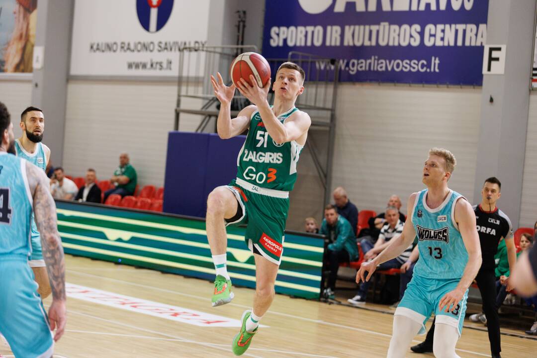 LKL: Kauno „Žalgiris“ – Alytaus „Wolves“ 71:65