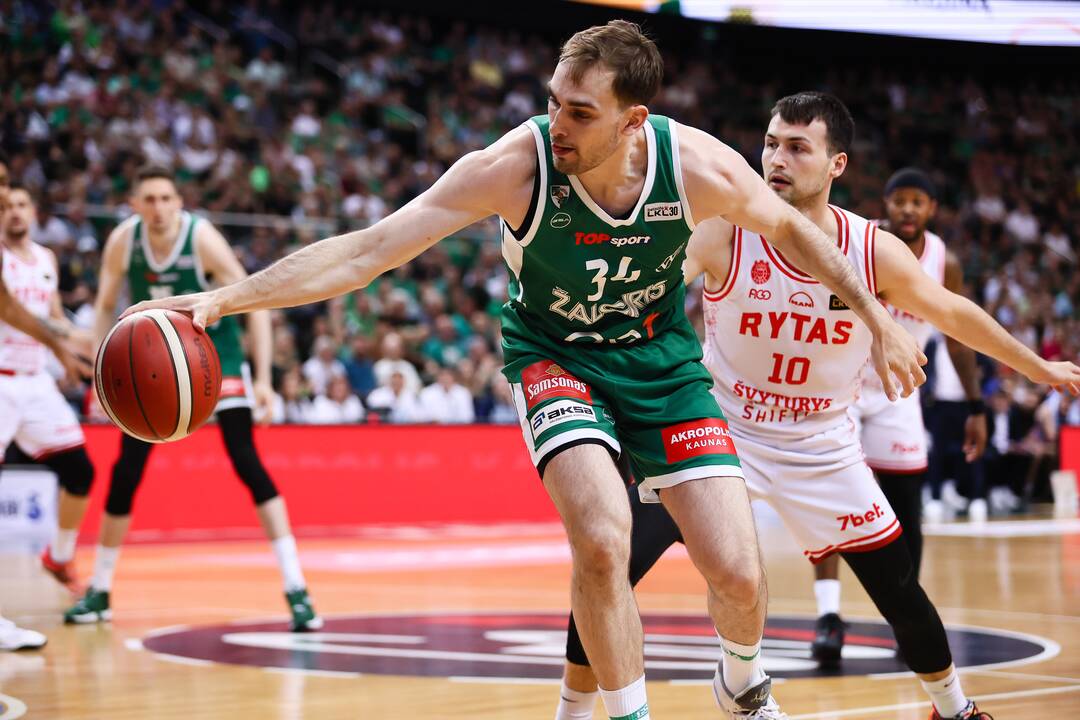 LKL finalas: Kauno „Žalgiris“ – Vilniaus „Rytas“ 95:80