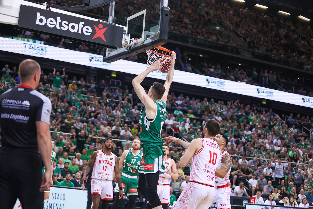 LKL finalas: Kauno „Žalgiris“ – Vilniaus „Rytas“ 95:80