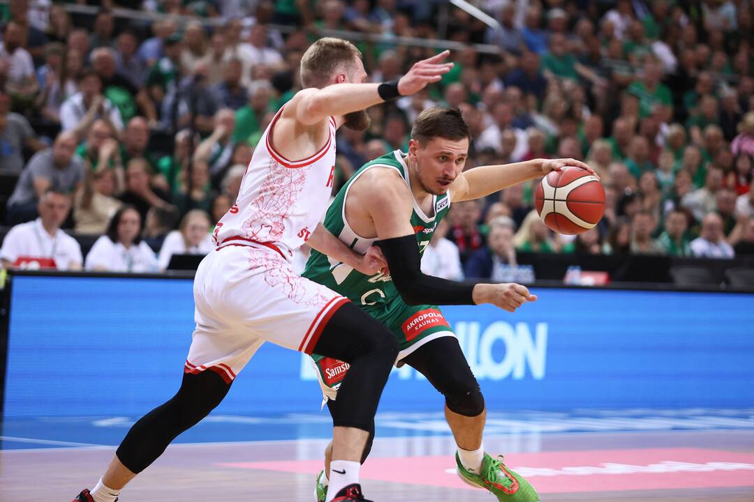 LKL finalas: Kauno „Žalgiris“ – Vilniaus „Rytas“ 95:80