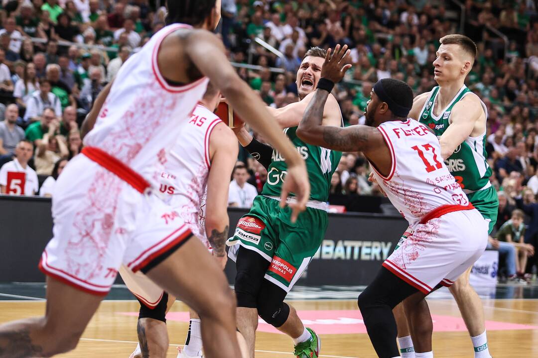 LKL finalas: Kauno „Žalgiris“ – Vilniaus „Rytas“ 95:80