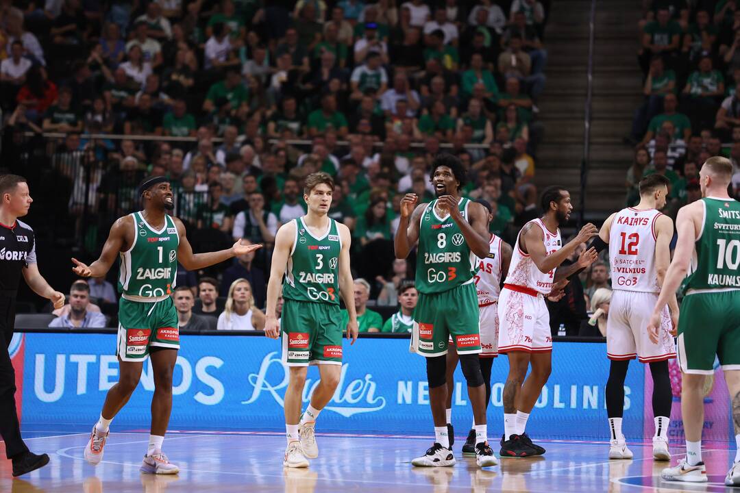 LKL finalas: Kauno „Žalgiris“ – Vilniaus „Rytas“ 95:80