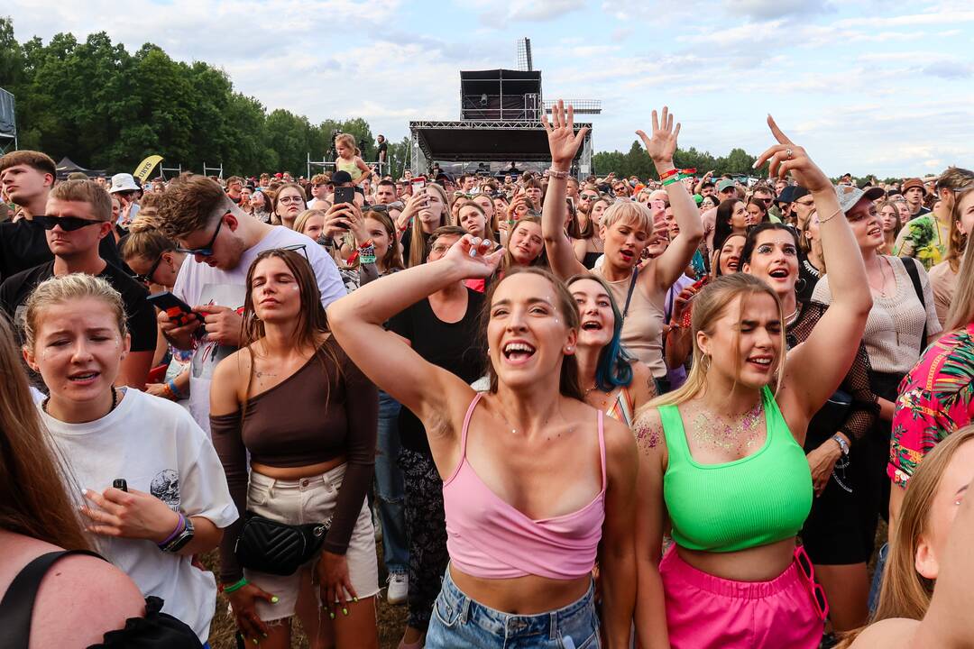 Muzikos festivalio „Granatos Live 2023“ pirmoji diena