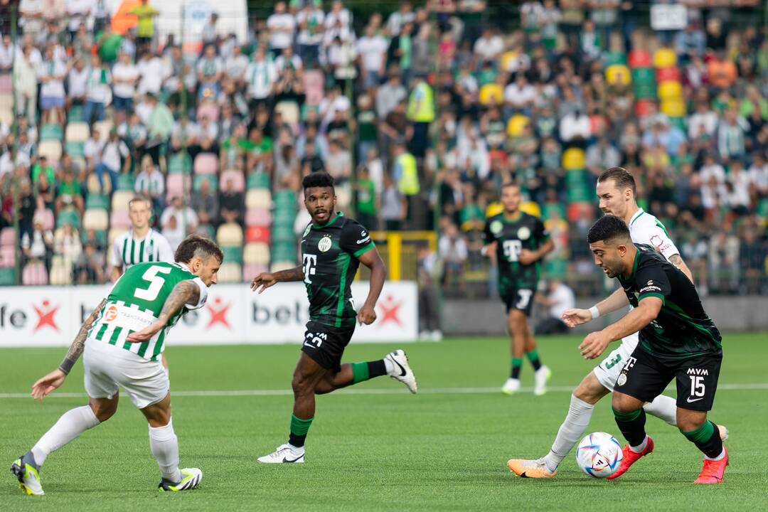 UEFA Konferencijų lyga: Vilniaus „Žalgiris“ – Budapešto „Ferencvaros“ 0:4