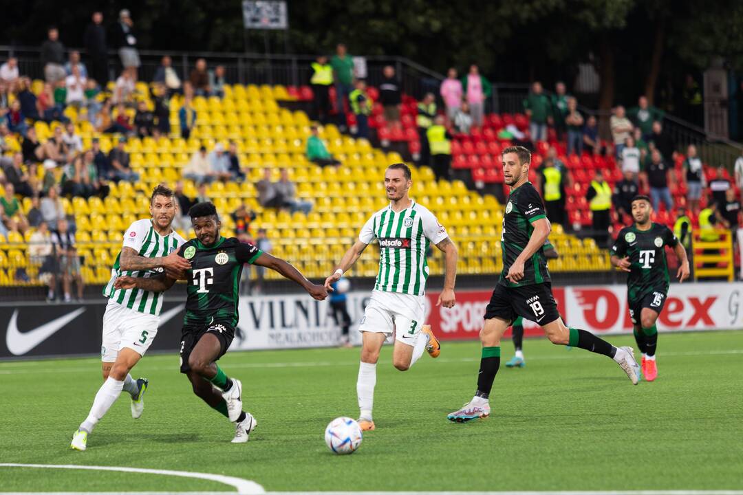 UEFA Konferencijų lyga: Vilniaus „Žalgiris“ – Budapešto „Ferencvaros“ 0:4