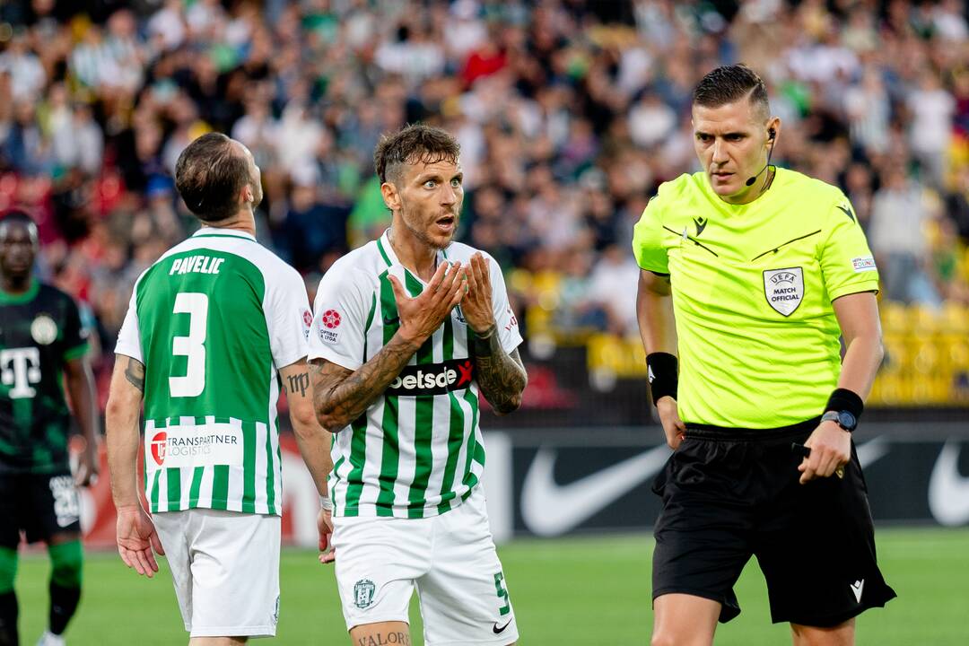 UEFA Konferencijų lyga: Vilniaus „Žalgiris“ – Budapešto „Ferencvaros“ 0:4