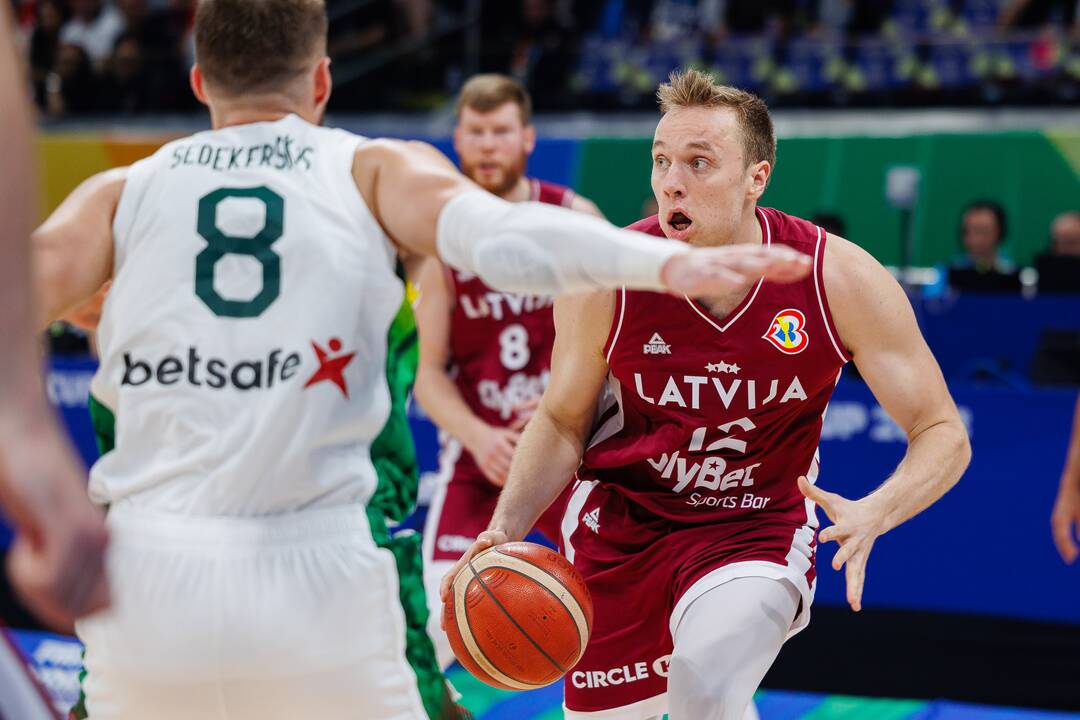 Pasaulio krepšinio čempionatas Filipinuose: Lietuva – Latvija 63:98