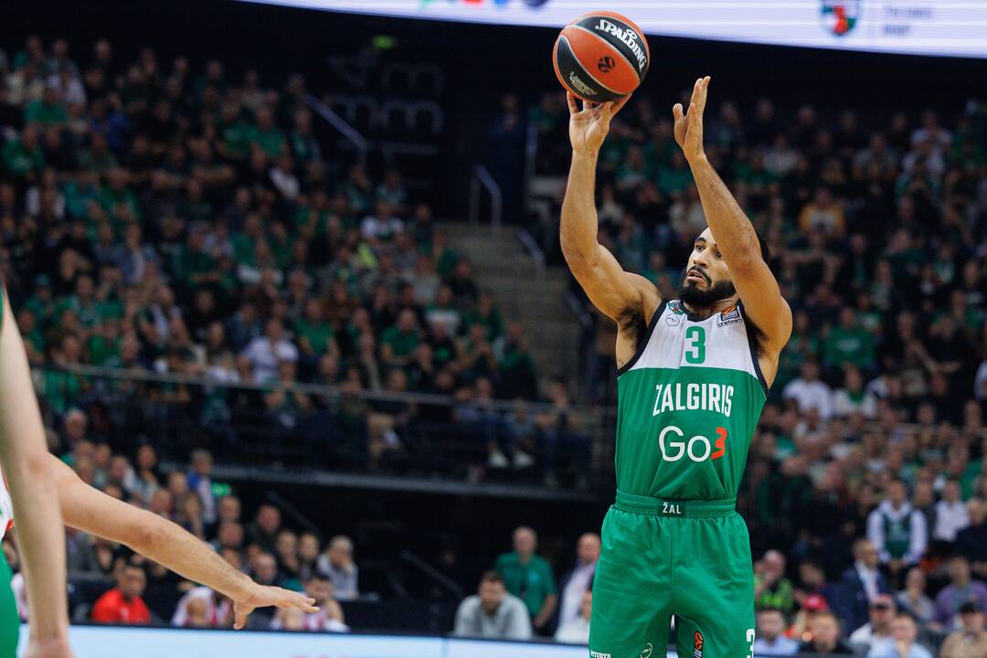 Eurolyga: Kauno „Žalgiris“  –  Belgrado „Crvena Zvezda“ 79:74