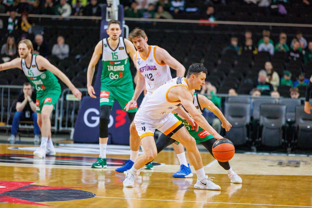 LKL:  Kauno „Žalgiris“ – Klaipėdos „Neptūnas“ 76:88