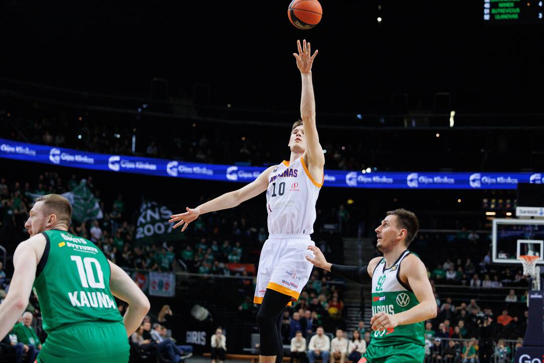 LKL:  Kauno „Žalgiris“ – Klaipėdos „Neptūnas“ 76:88