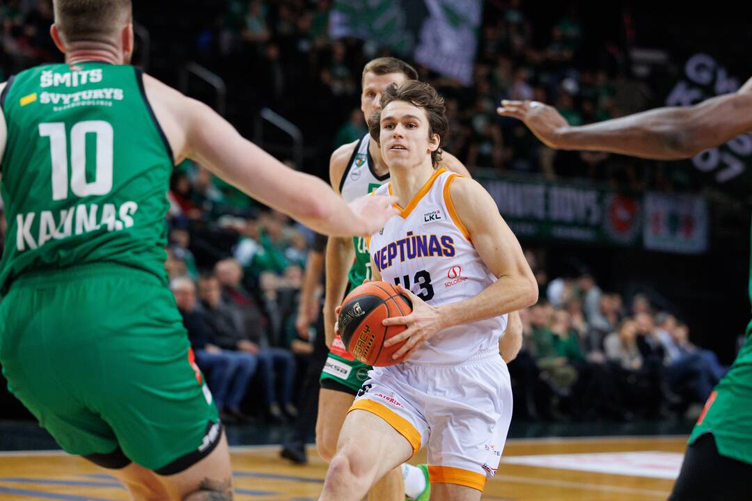 LKL:  Kauno „Žalgiris“ – Klaipėdos „Neptūnas“ 76:88