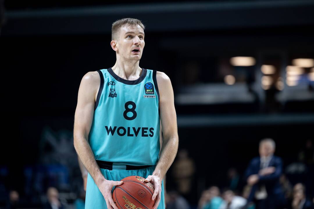 Europos taurė: Vilniaus „Wolves“ – Tel Avivo „Hapoel“ 81:89