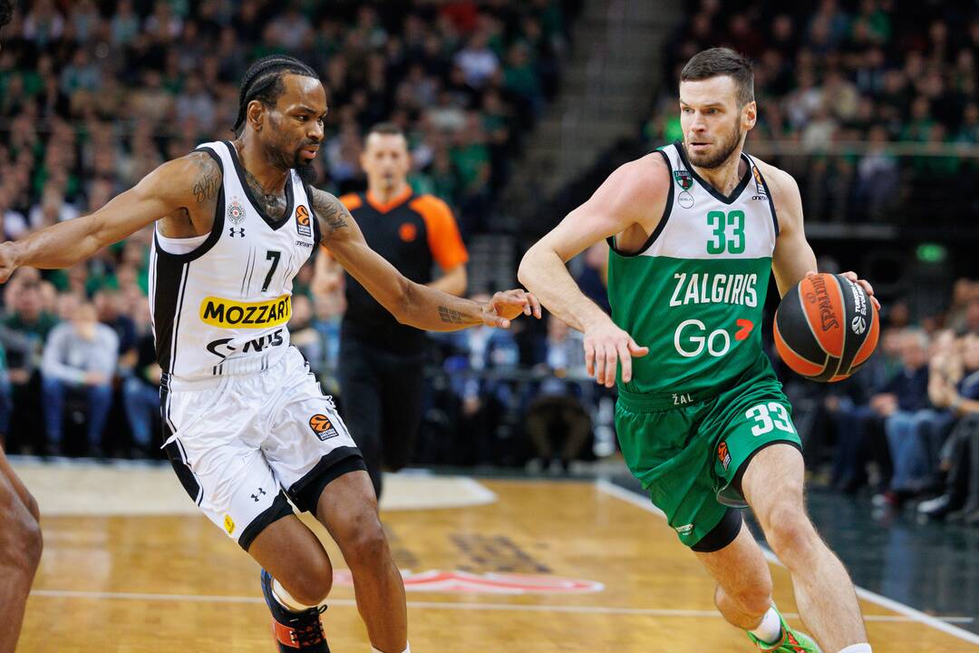 Eurolyga: Kauno „Žalgiris“  – Belgrado „Partizan“ 85:93