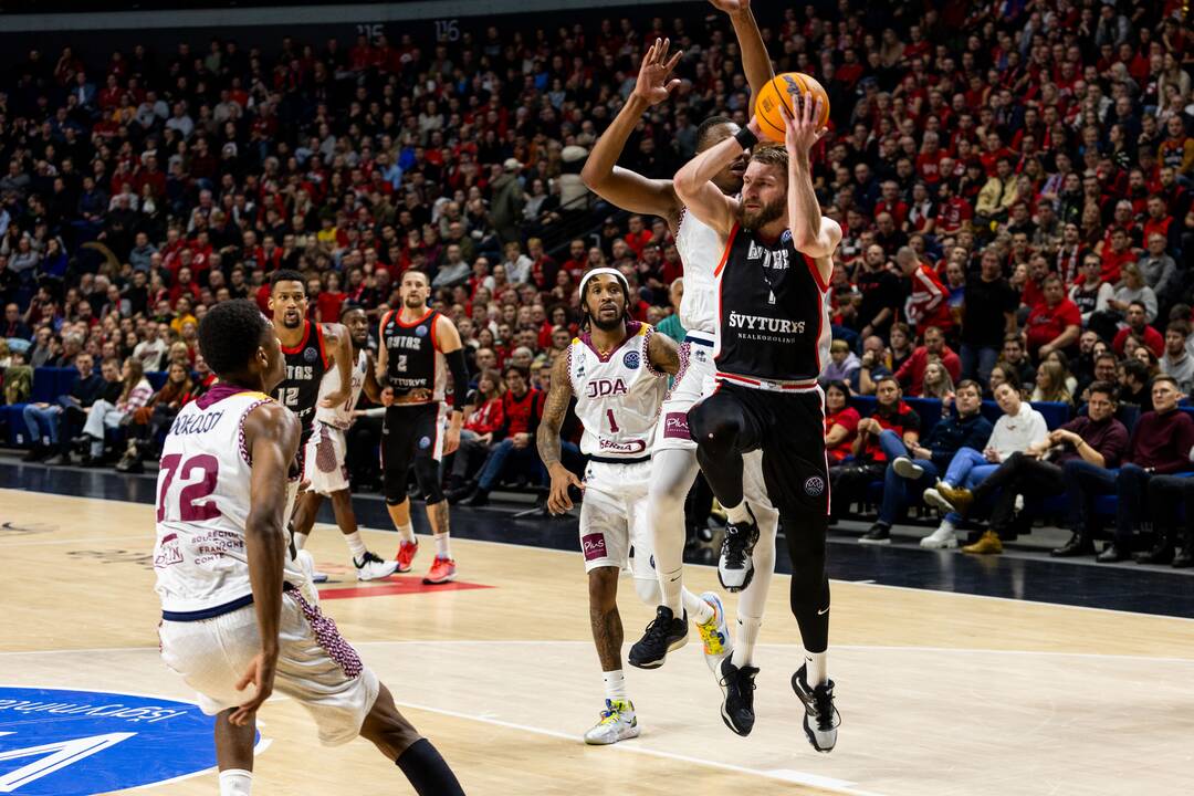 FIBA Čempionų lyga: Vilniaus „Rytas“ – Dižono JDA 79:77