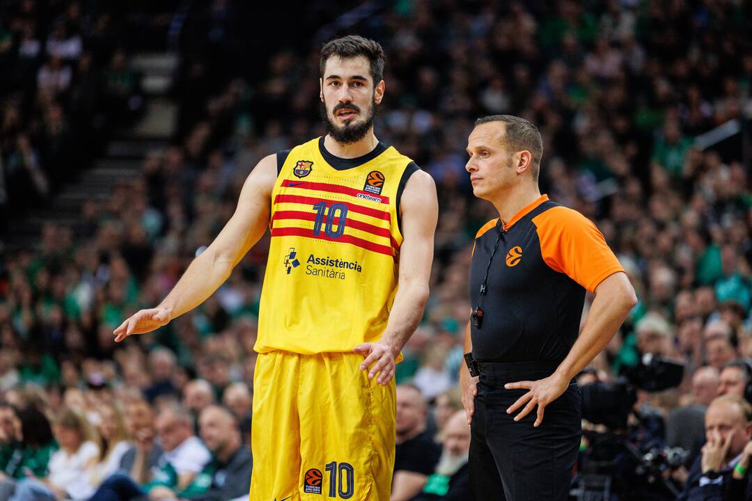 Eurolyga: Kauno „Žalgiris“  –  „Barcelona“ 80:85