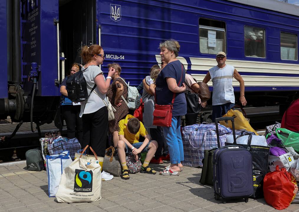 Pradedama priverstinė evakuacija iš Kupiansko ir trijų kaimyninių bendruomenių Charkivo srityje