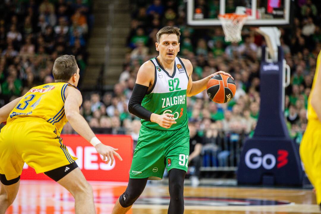 Eurolyga: Kauno „Žalgiris“ – Berlyno ALBA 77:71