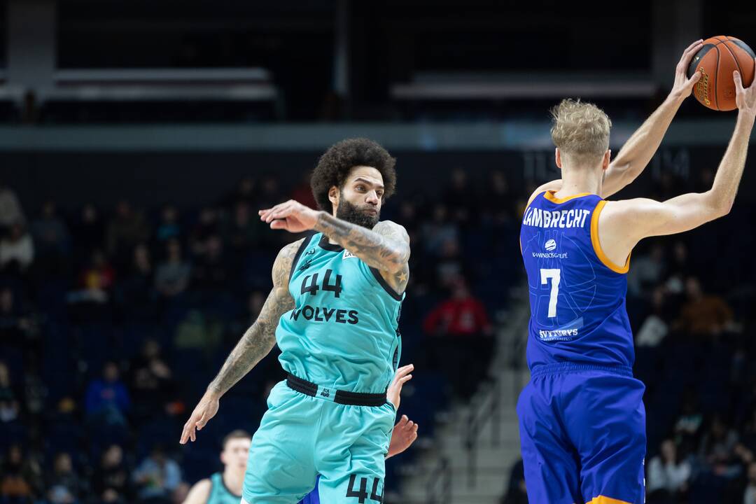 LKL: Vilniaus „Wolves“ – Klaipėdos „Neptūnas“ 92:73