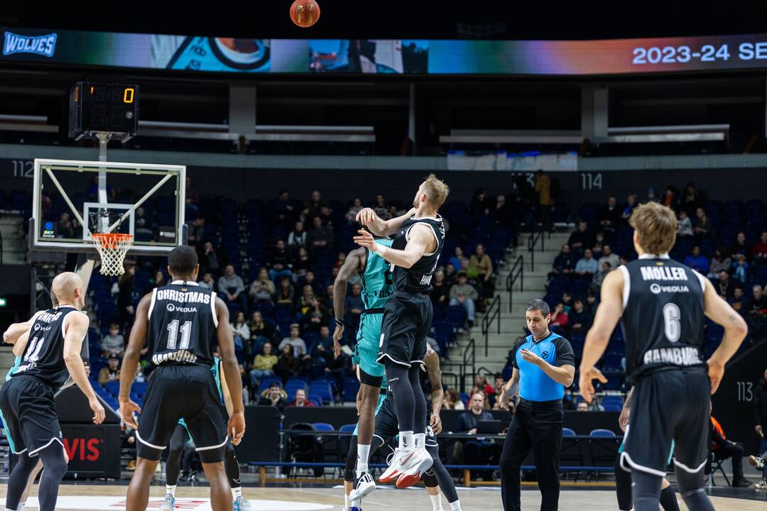 Europos taurė: Vilniaus „Wolves“ – Hamburgo „Towers“ 94:84