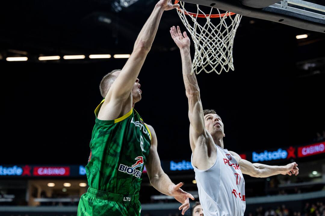 Europos krepšinio čempionato atranka: Lietuva – Lenkija 83:64