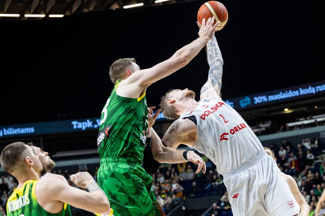 Europos krepšinio čempionato atranka: Lietuva – Lenkija 83:64