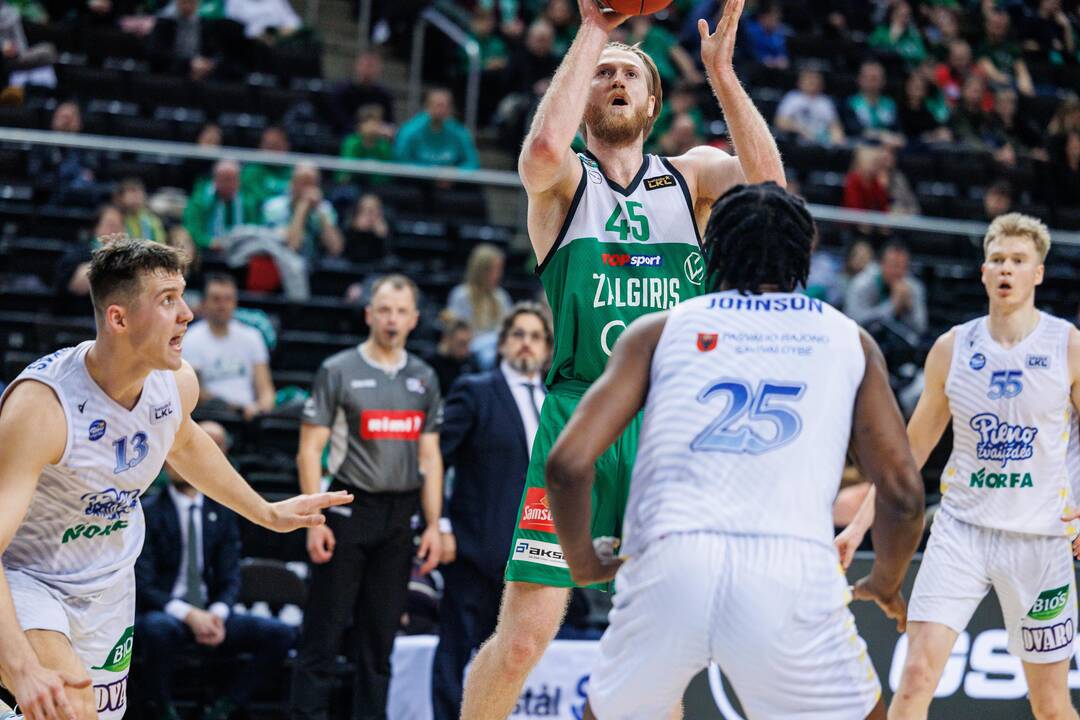 LKL:  Kauno „Žalgiris“ – Pasvalio „Pieno žvaigždės“ 97:77