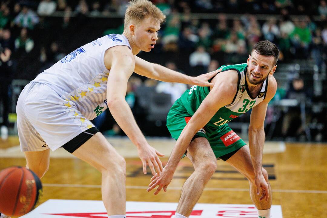 LKL:  Kauno „Žalgiris“ – Pasvalio „Pieno žvaigždės“ 97:77