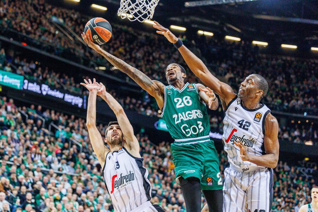 Eurolyga: Kauno „Žalgiris“ – Bolonijos „Virtus“ 96:81