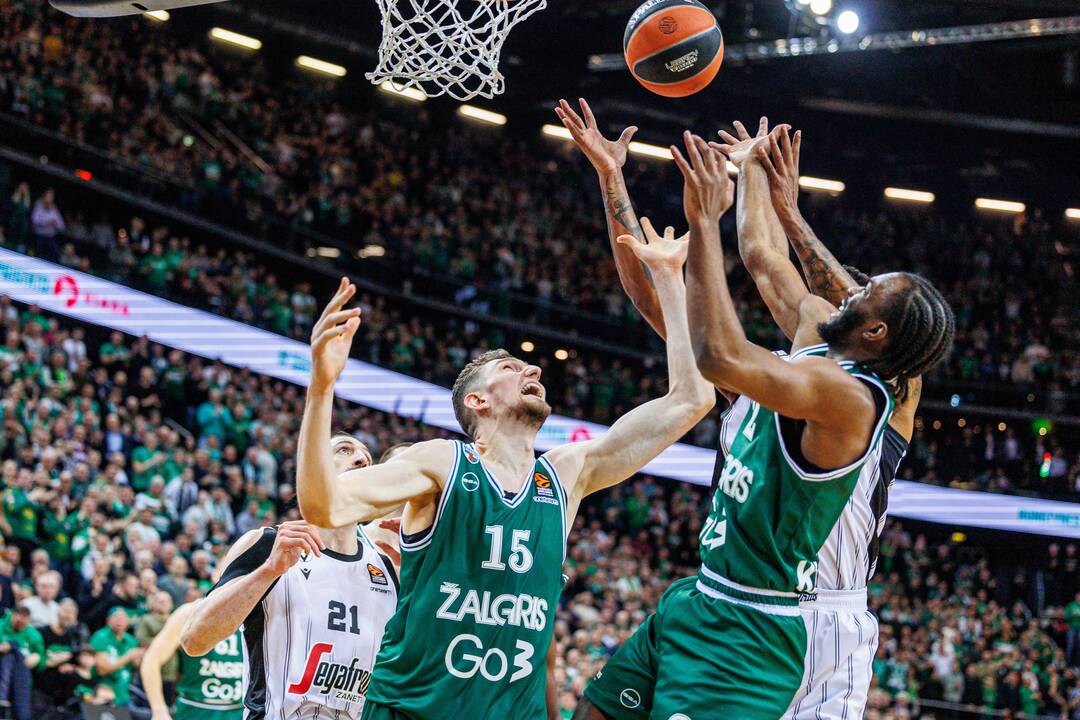 Eurolyga: Kauno „Žalgiris“ – Bolonijos „Virtus“ 96:81