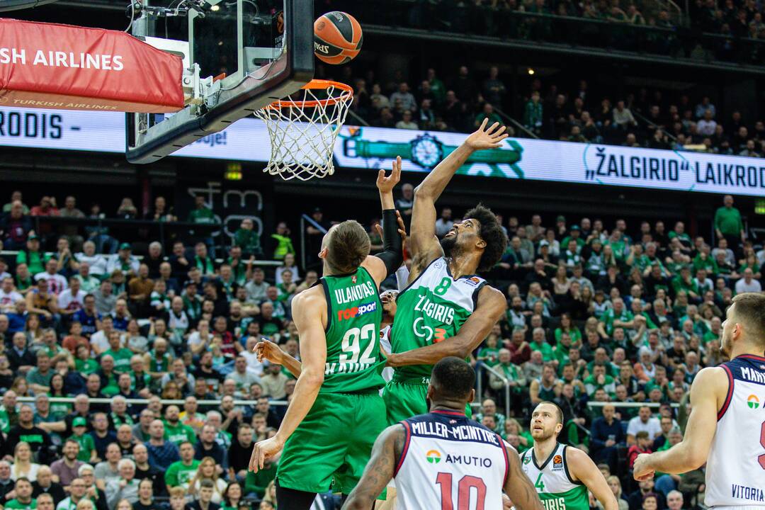 Eurolyga: Kauno „Žalgiris“ – Vitorijos „Baskonia“ 94:76