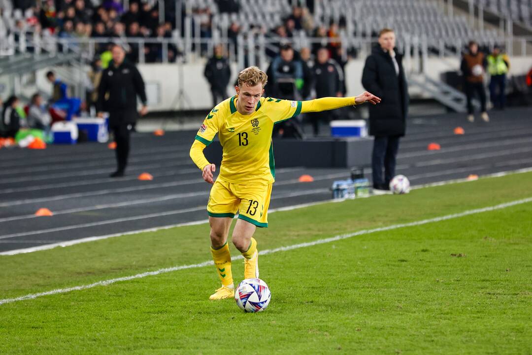 UEFA Tautų lygos rungtynės: Lietuva – Gibraltaras 1:0