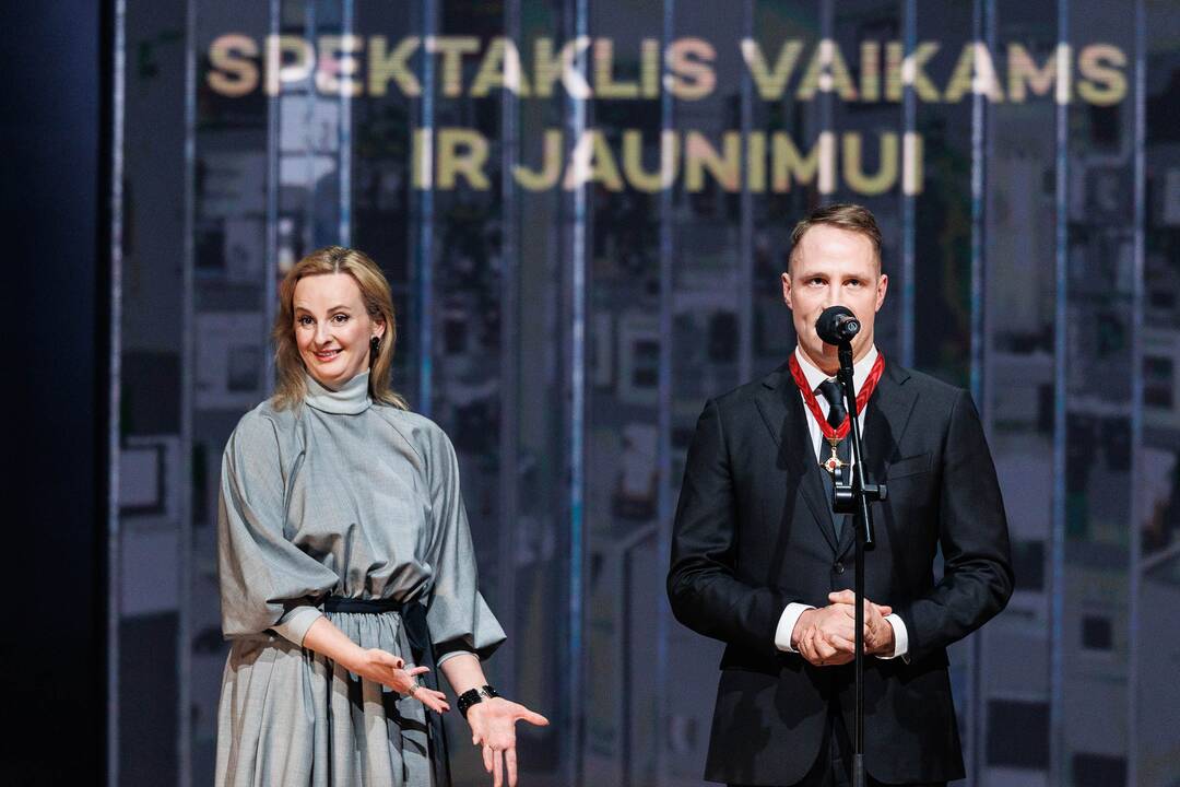 „Auksinių scenos kryžių“ apdovanojimų ceremonija Klaipėdos dramos teatre